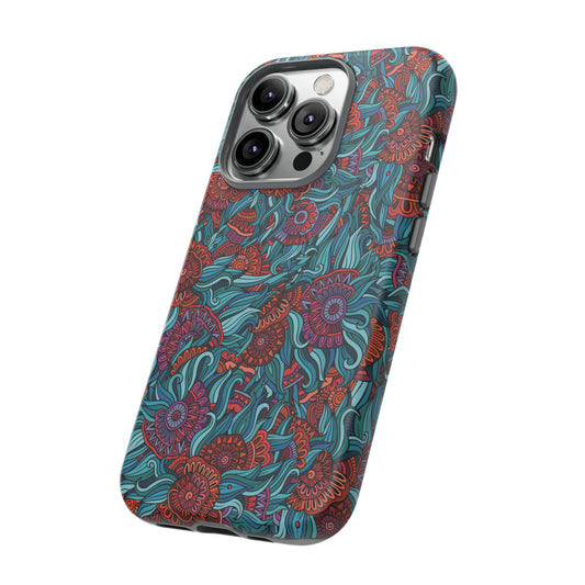Abstract Art Hard Phone Case Printify