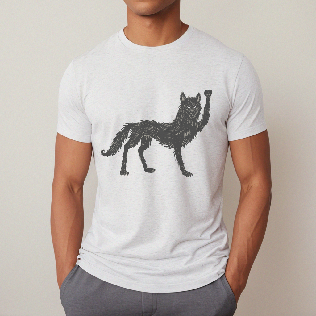 Fantastic Mr. Fox - Canis Lupus Printed T-Shirt Printify