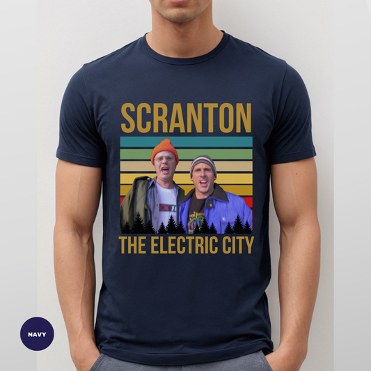 Scranton The Electric City - Unisex T-Shirt Looper Tees
