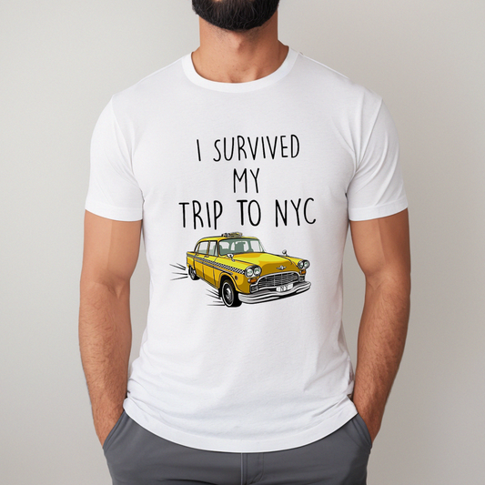 I Survived My Trip to NYC Tom Holland Funny Unisex T-Shirt Looper Tees