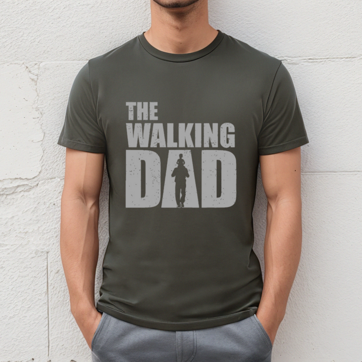 The Walking Dad Funny Father's Day Gift T-Shirt Looper Tees