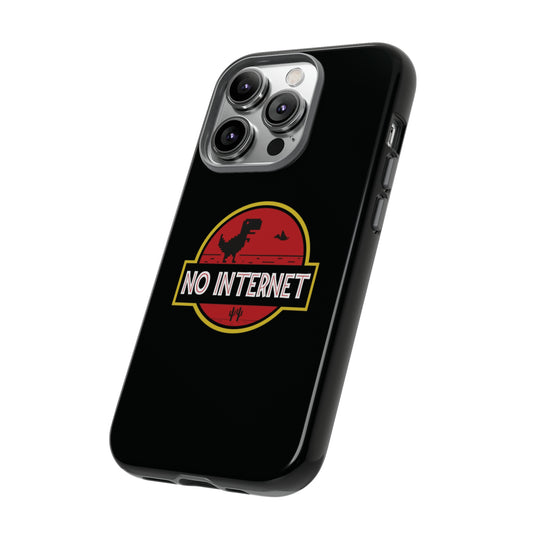 No Internet Funny Hard Phone Case Printify