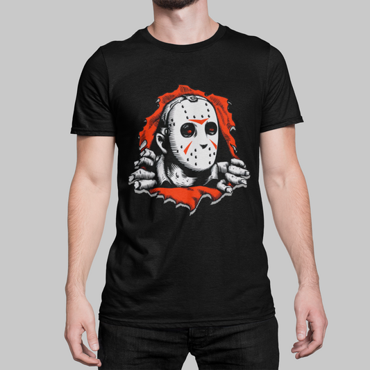 Jason The 13th - Halloween T-Shirt Looper Tees