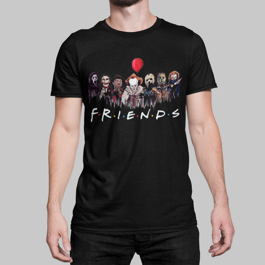 Halloween Friends T-Shirt Looper Tees