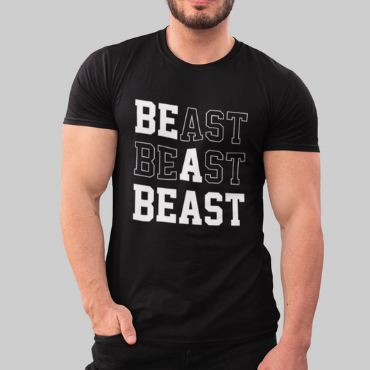 Be A Beast Fitness T-Shirt Looper Tees